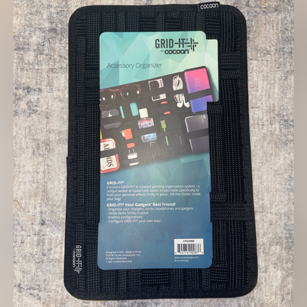 Cocoon CPG51BK GRID-IT!® Accessory Organizer xLarge 11" x 15" Luggage Accessory